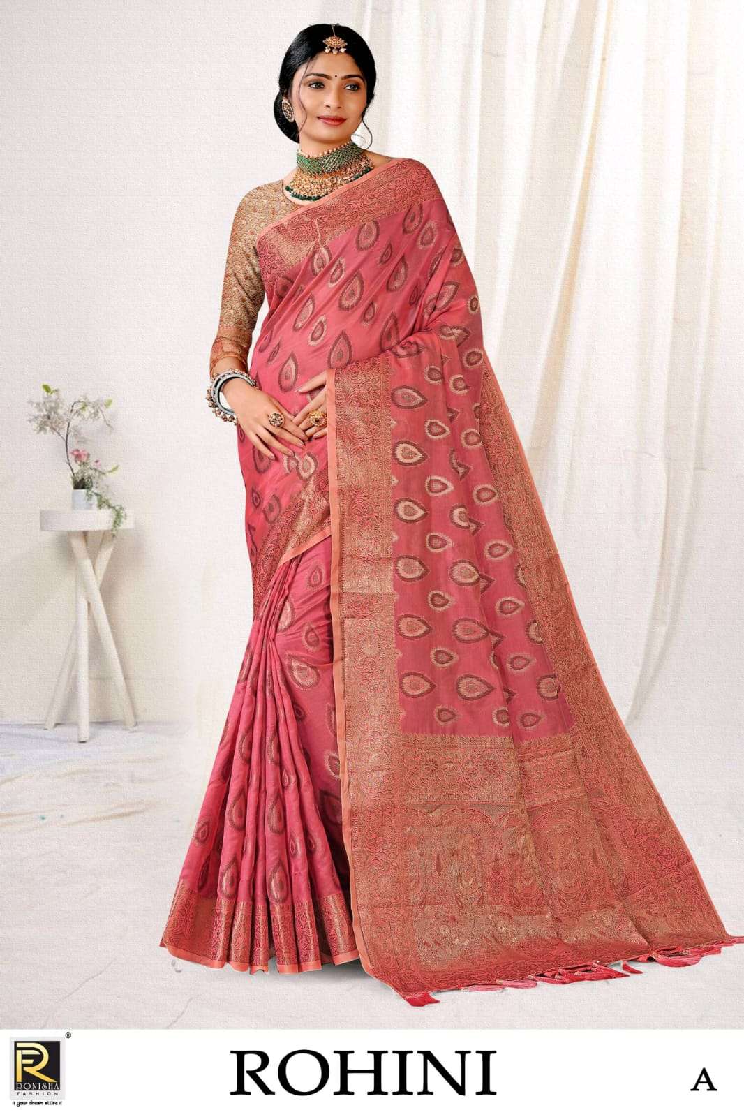 ROHINI BY RONISHA FASHION DESIGNER BANARASI SILK SAREES