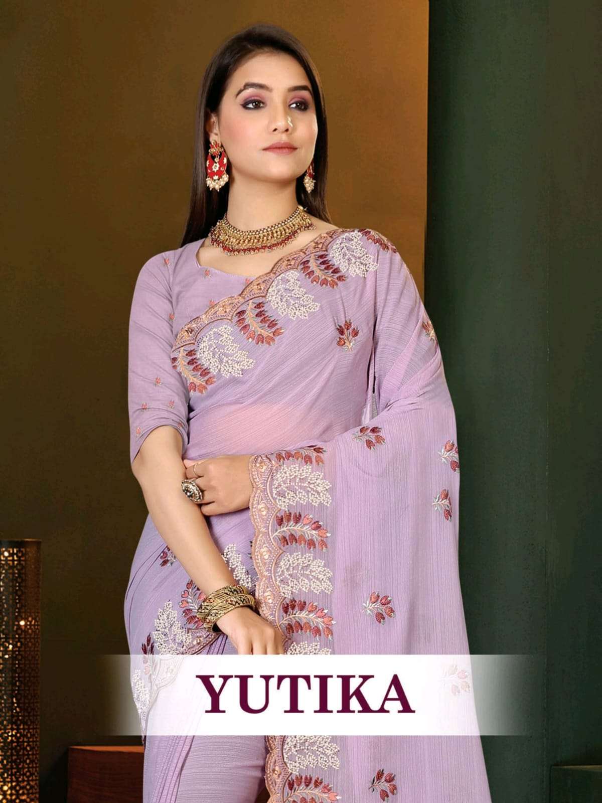 YUTIKA BY RONISHA FASHION DESIGNER FANCY ZOMATO SAREES