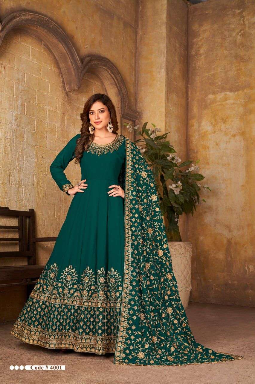 4001 TO 4007 MASTER SERIES BY ASLIWHOLESALE GEORGETTE DRESSES