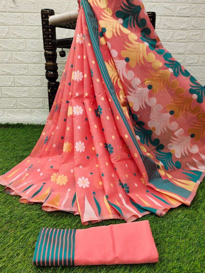 4131 DIVYA BY ASLIWHOLESALE DESIGNER SOFT COOTON SILK SAREES