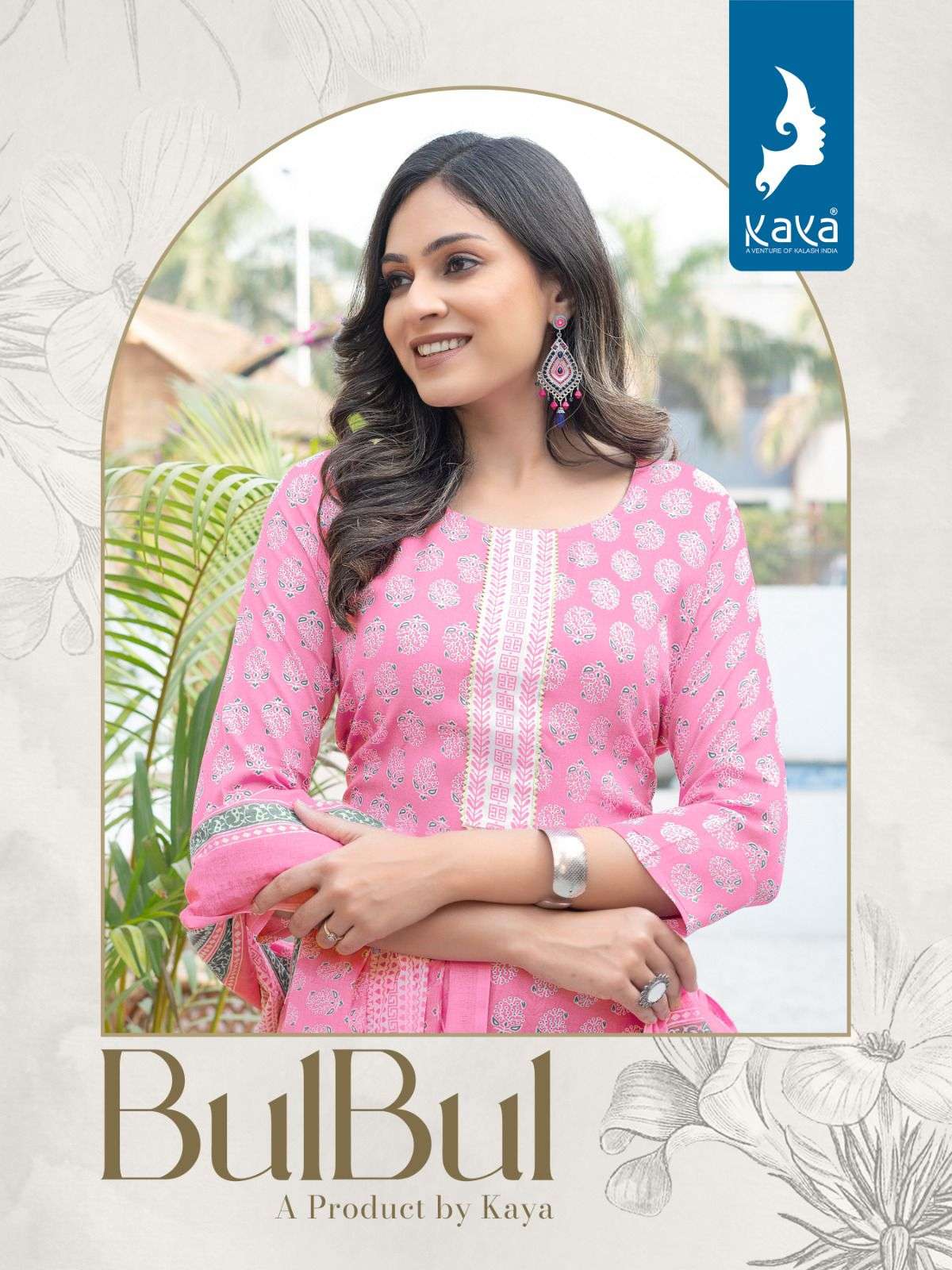 BULBUL BY KAYA 01 TO 08 SERIES RAYON PRINTED DRESSES