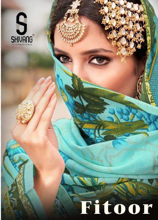 FITOOR BY SHIVANG 5001 TO 5008 SERIES CAMBRIC COTTON PRINTED DRESSES