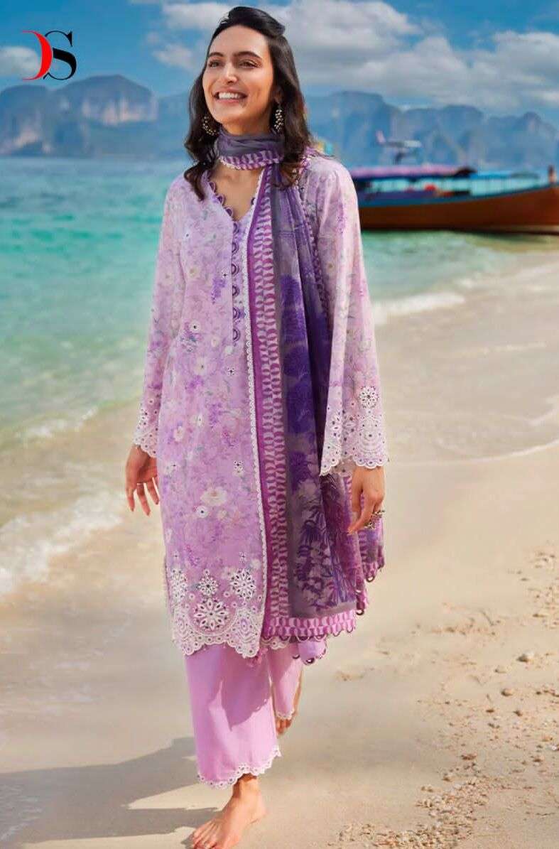 IMAGE CHIKANKARI 23 BY DEEPSY SUITS 3121 TO 3128 SERIES COTTON PAKISTANI DRESSES