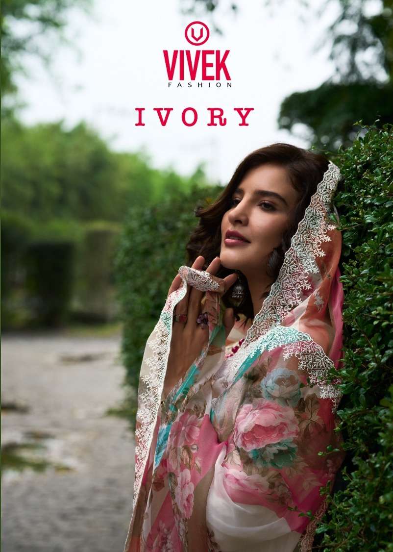 IVORY BY VIVEK FASHION 10701 TO 10706 SERIES LAWN COTTON DRESSES