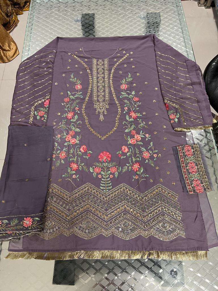 K-241 COLOURS BY KILRUBA ORGANZA AND GEORGETTE EMBROIDERY PAKISTANI DRESSES