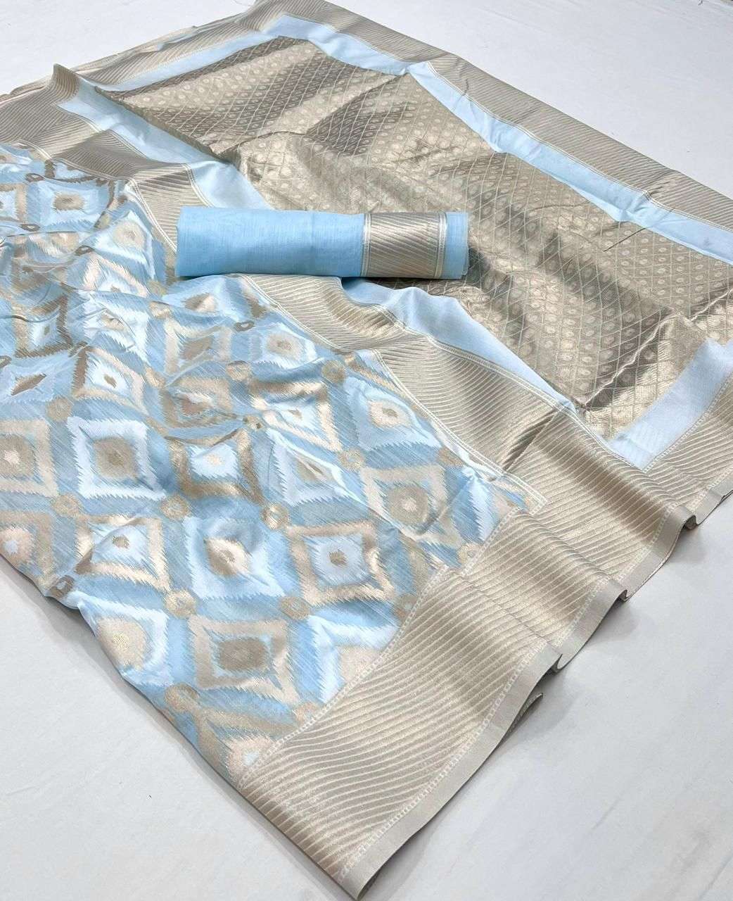 KAAPS LINEN BY ASLIWHOLESALE FANCY PURE LINEN HANDLOOM WEAVING SAREES