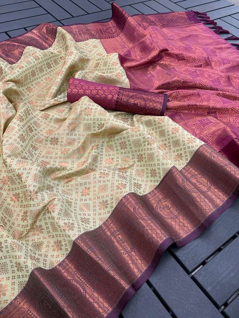 KASHVI VOL-14 BY ASLIWHOLESALE FANCY KANJIVARAM SILK  DESIGNER SAREES