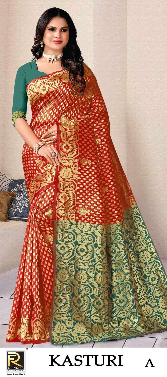 KASTURI BY RONISHA FASHION DESIGNER FANCY SILK SAREES