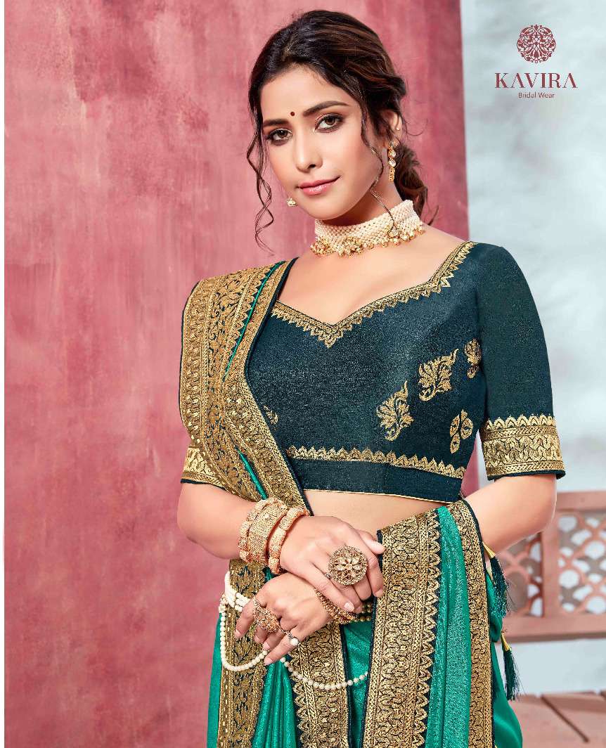 KAVIRA 1200 SERIES BY KAVIRA  VICHITRA SILK WORK SAREES