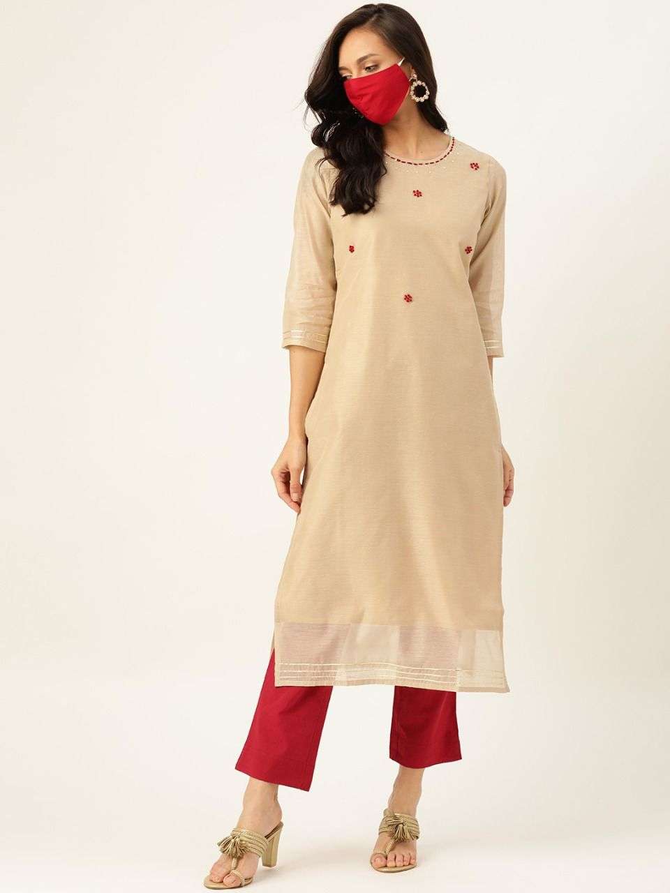 KAVYA KURTA VOL-10 BY ASLIWHOLESALE DESIGNER COTTON KURTA WITH PANTS