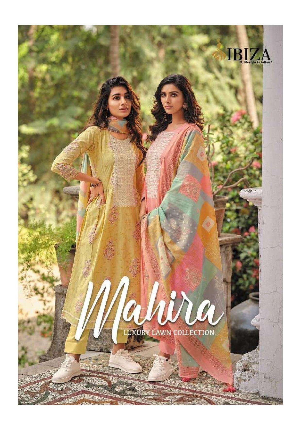 MAHIRA BY IBIZA 10367 TO 10373 SERIES COTTON DIGITAL PRINT DRESSES