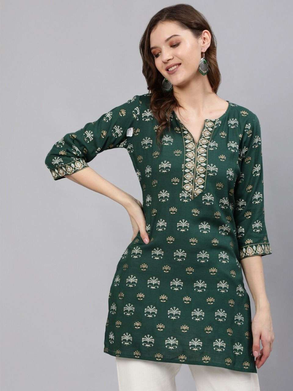 MAISHA KURTA VOL-02 BY ASLIWHOLESALE DESIGNER COTTON SHORT KURTA 