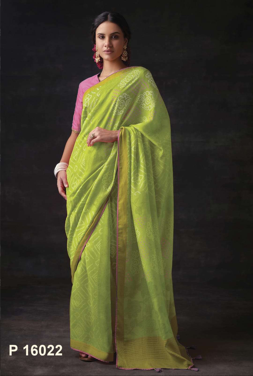 MEERA BANDHANI HITS BY KIMORA SOFT BRASSO SILK SAREES