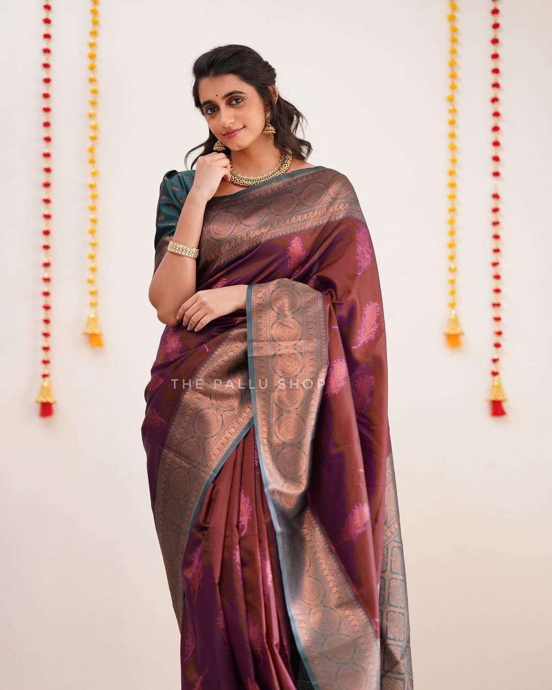 MORPICH SILK  BY ASLIWHOLESALE DESIGNER SOFT LITHCHI SILK SAREES