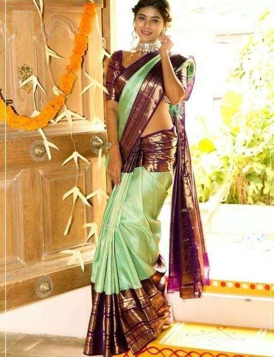 MUGDHA SILK  BY ASLIWHOLESALE DESIGNER SOFT LITHCHI SILK SAREES