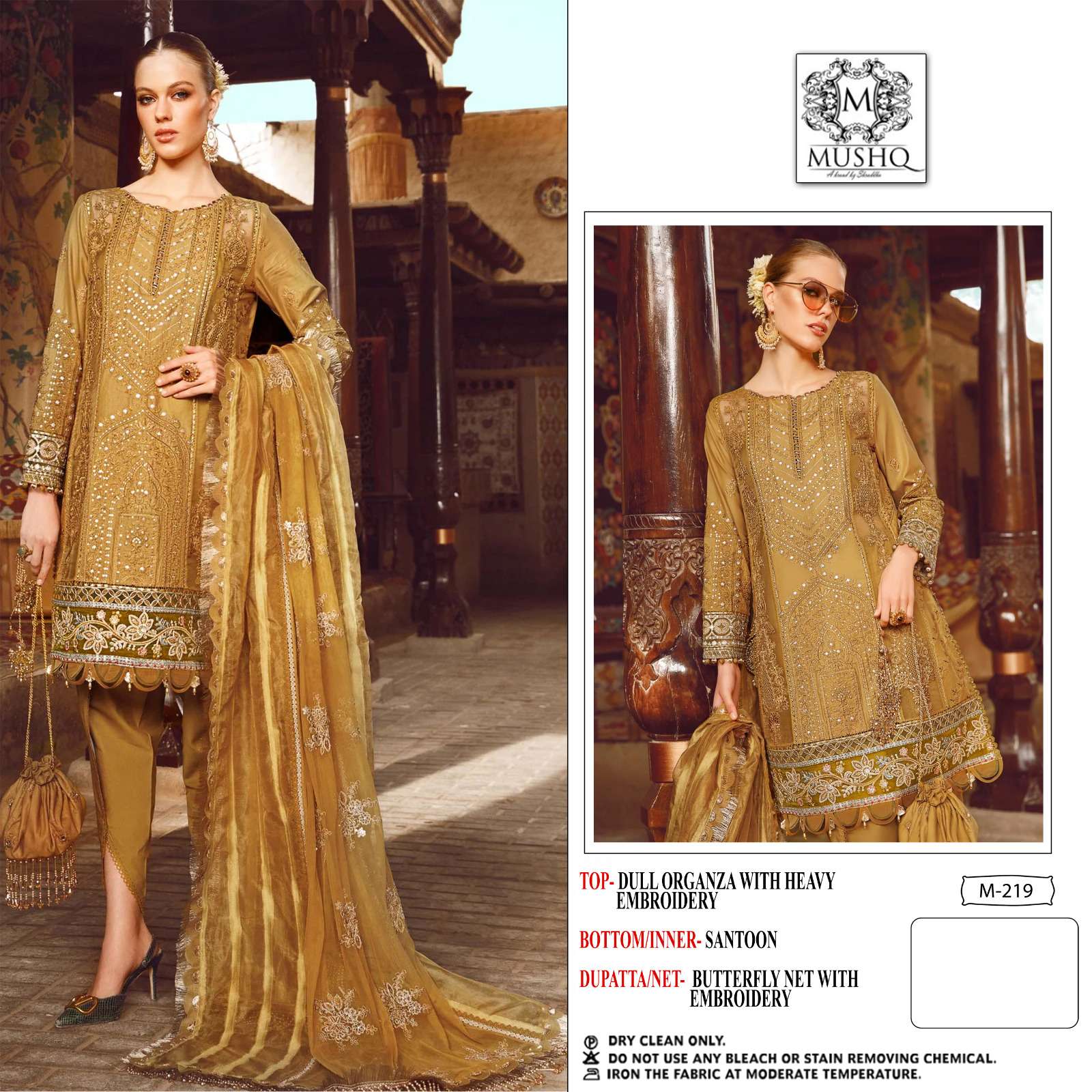 MUSHQ HIT DESIGN VOL-1 BY MUSHQ PURE HEAVY COTTON WORK PAKISTANI DRESSES