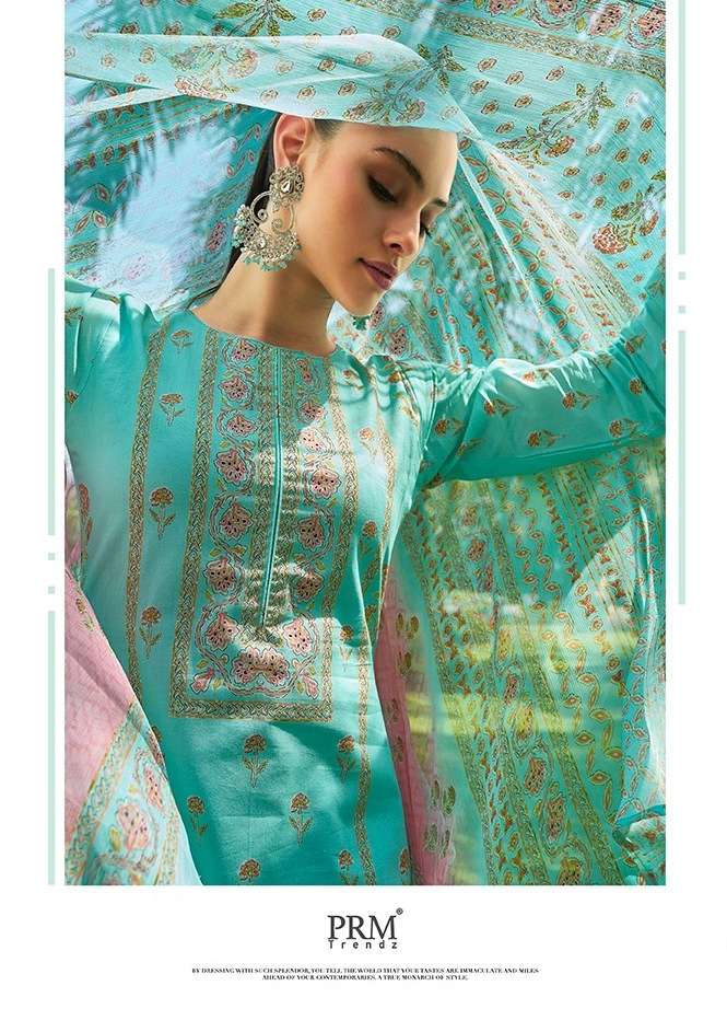 NAZREEN BY PRM TRENDZ 5196 TO 5205 SERIES PURE JAAM COTTON DRESSES