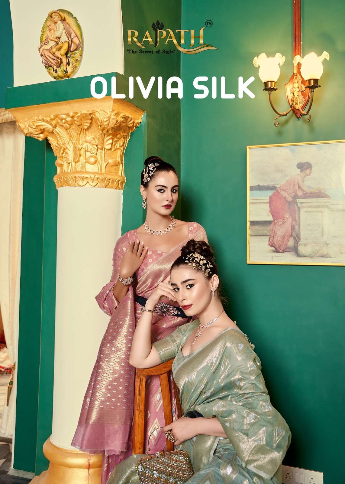 OLIVIA SILK BY RAJPATH 218001 TO 218006 SERIES COTTON MODAL SILK SAREES