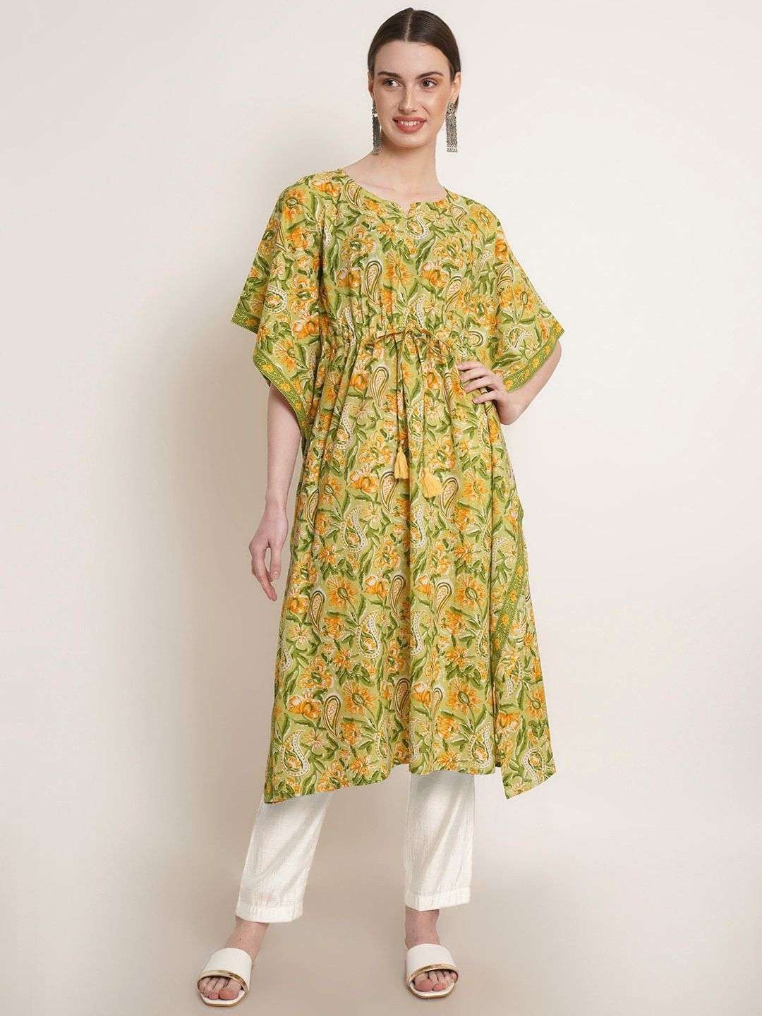 RASHI KAFTAN VOL-7 BY ASLIWHOLESALE DESIGNER COTTON PRINT KAFTAN 