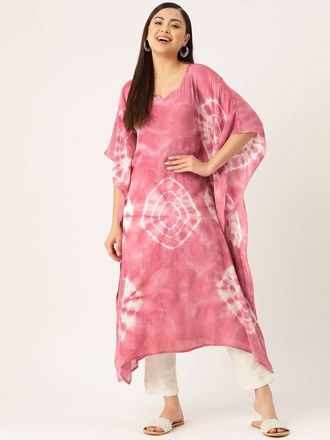 RASHI KAFTAN VOL-9 BY ASLIWHOLESALE DESIGNER RAYON TIE DYED PRINT KAFTAN 