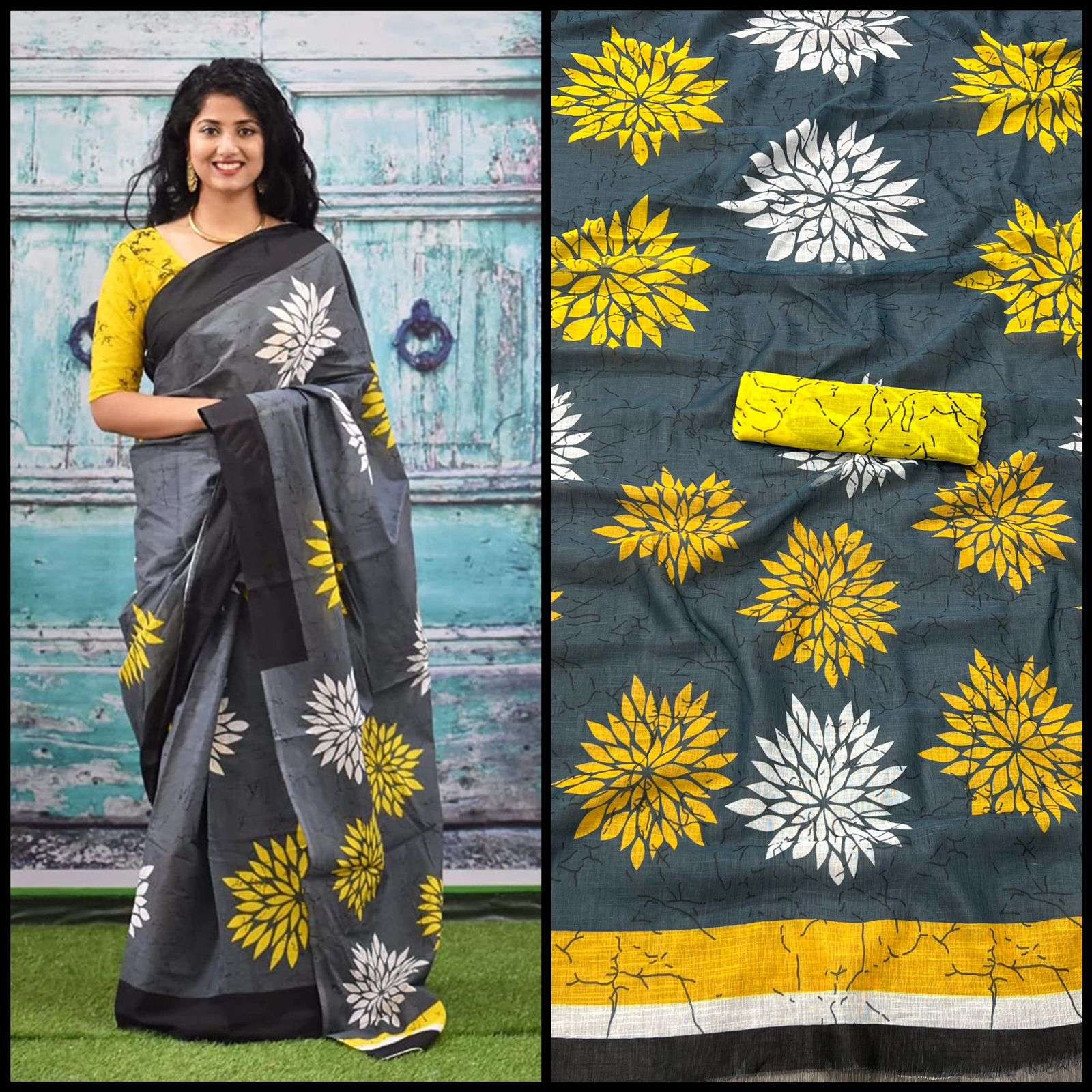 RIVA VOL-2 BY ASLIWHOLESALE DESIGNER FANCY LINEN SILK SAREES