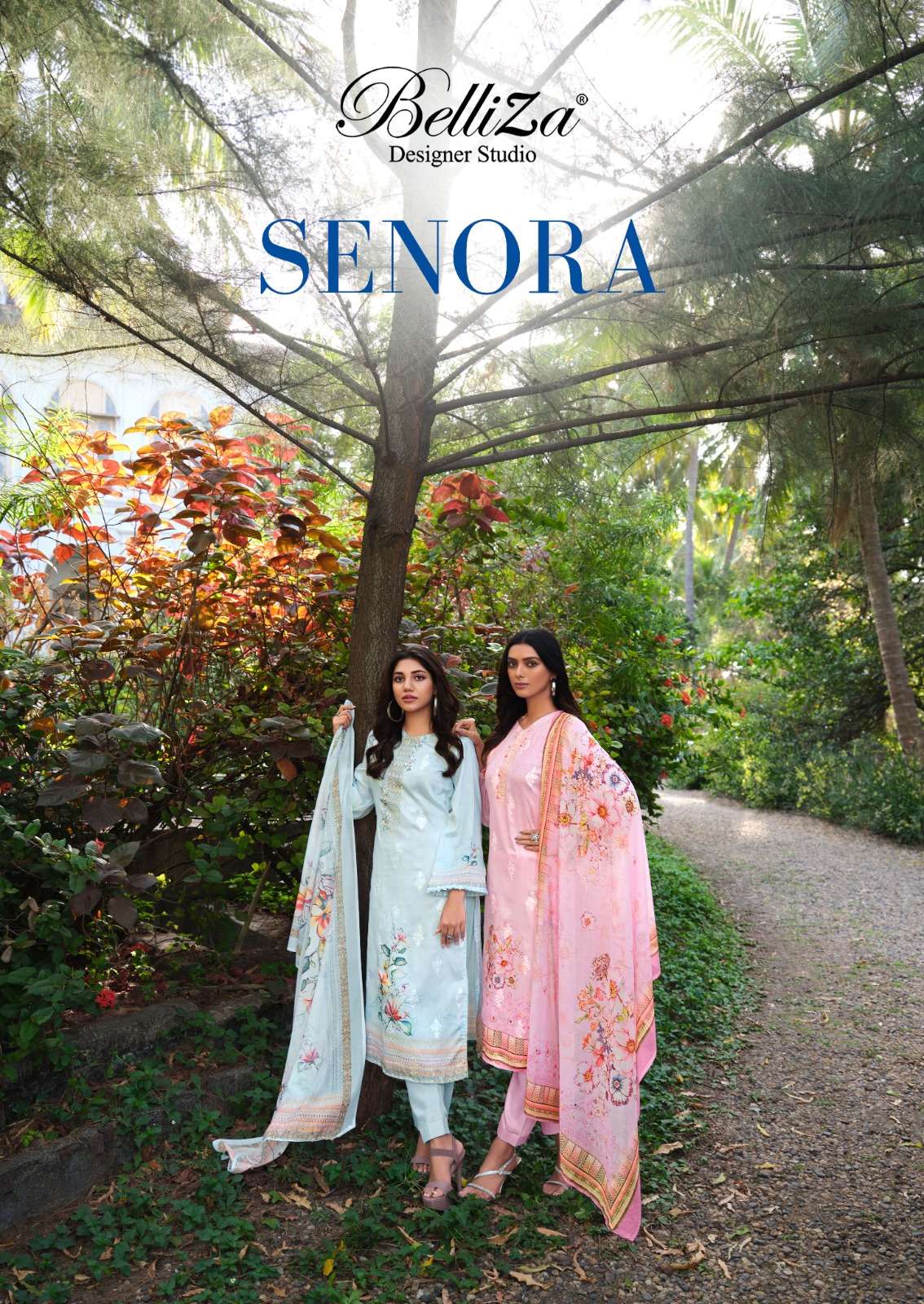 SENORA BY BELLIZA 778-001 TO 778-008 SERIES COTTON DIGITAL PRINT DRESSES