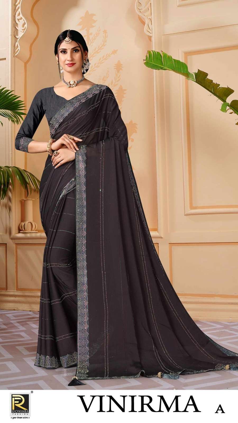 VINIRMA BY RONISHA FASHION DESIGNER FANCY CHIFFON SAREES