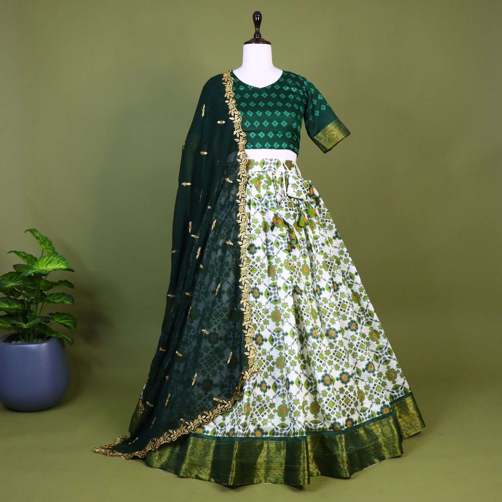 7072 COLOUR BY ASLIWHOLESALE FANCY DESIGNER COTTON SILK LEHENGAS