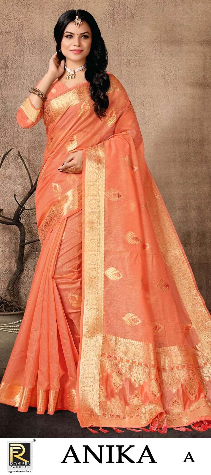 ANIKA BY RONISHA FASHION DESIGNER BANARASI SILK SAREES