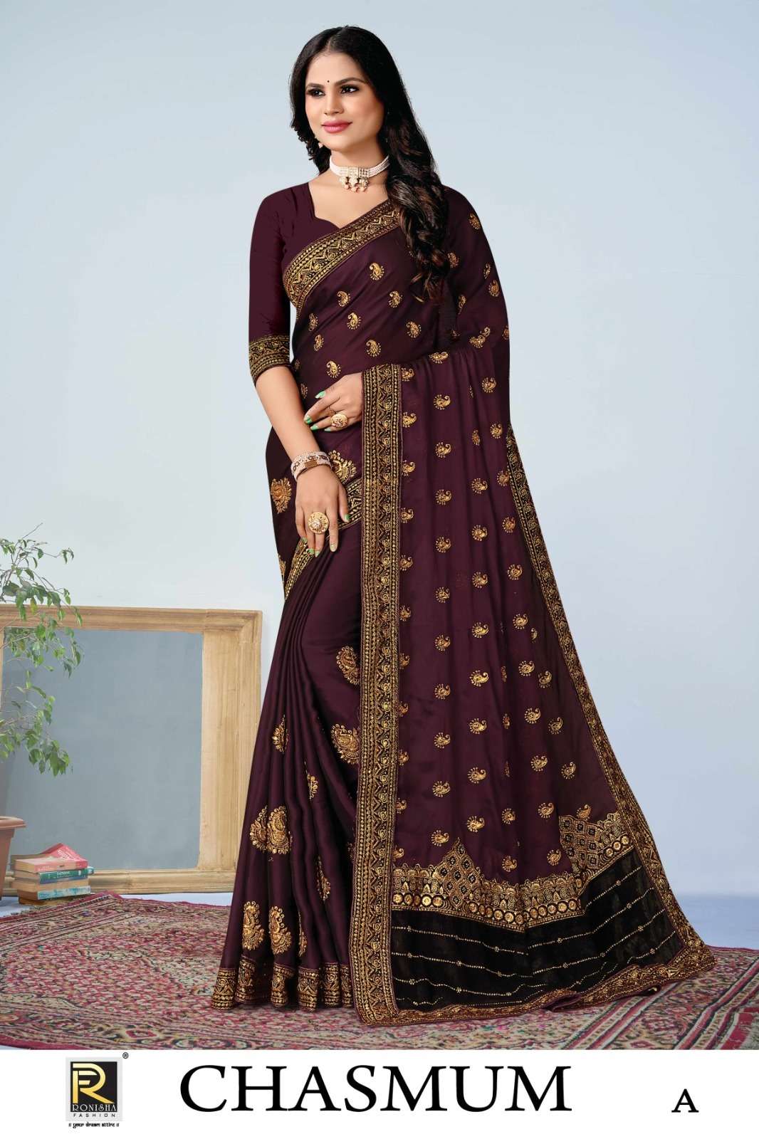 CHASMUM BY RONISHA FASHION DESIGNER FANCY SAREES