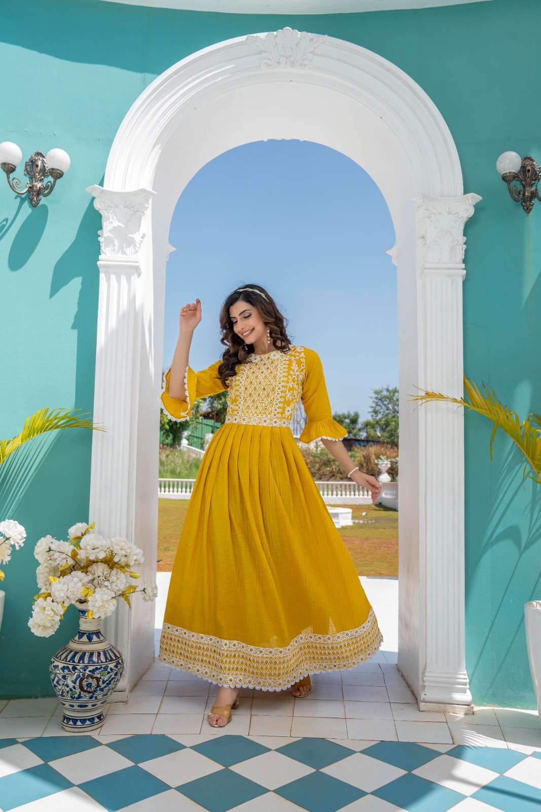 COTTON GOWN BY ASLIWHOLESALE 01 TO 04 SERIES COTTON WORK GOWNS