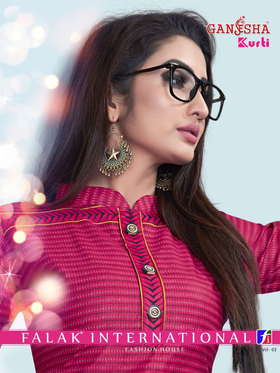 FALAK GANESHA KURTI VOL-03 BY ASLIWHOLESALE DESIGNER FANCY KURTI