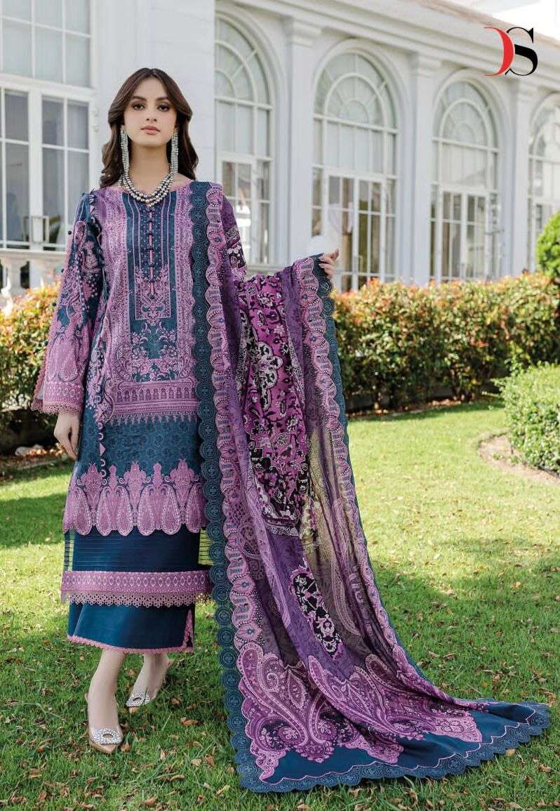 FIRDOUS URBANE -2 BY DEEPSY SUITS 3141 TO 3148 SERIES COTTON DRESSES