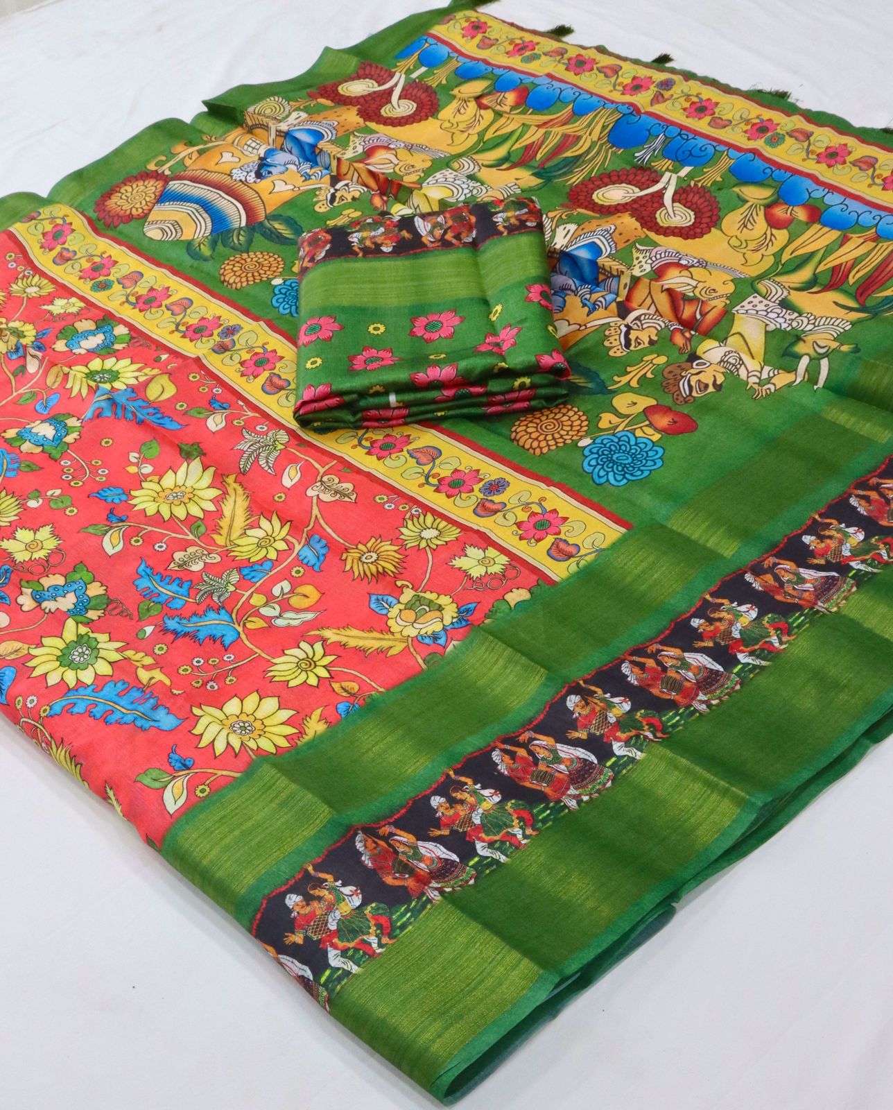 INDIAN RITUALS BY RAJYOG DESIGNER SOFT SILK WITH PRINT SAREES