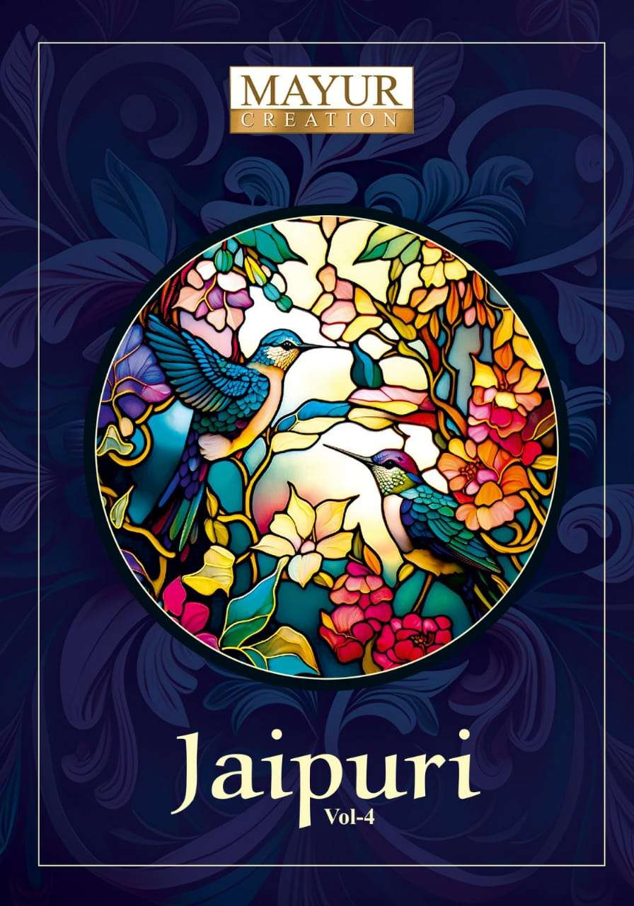 JAIPURI READYMADE VOL-4 BY MAYUR CREATION 4001 TO 4010 SERIES COTTON PRINT DRESSES