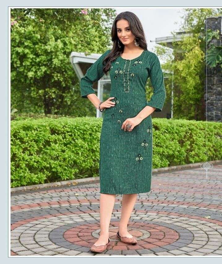 JESSICA CELEBRATION BY ASLIWHOLESALE DESIGNER FANCY KURTIS