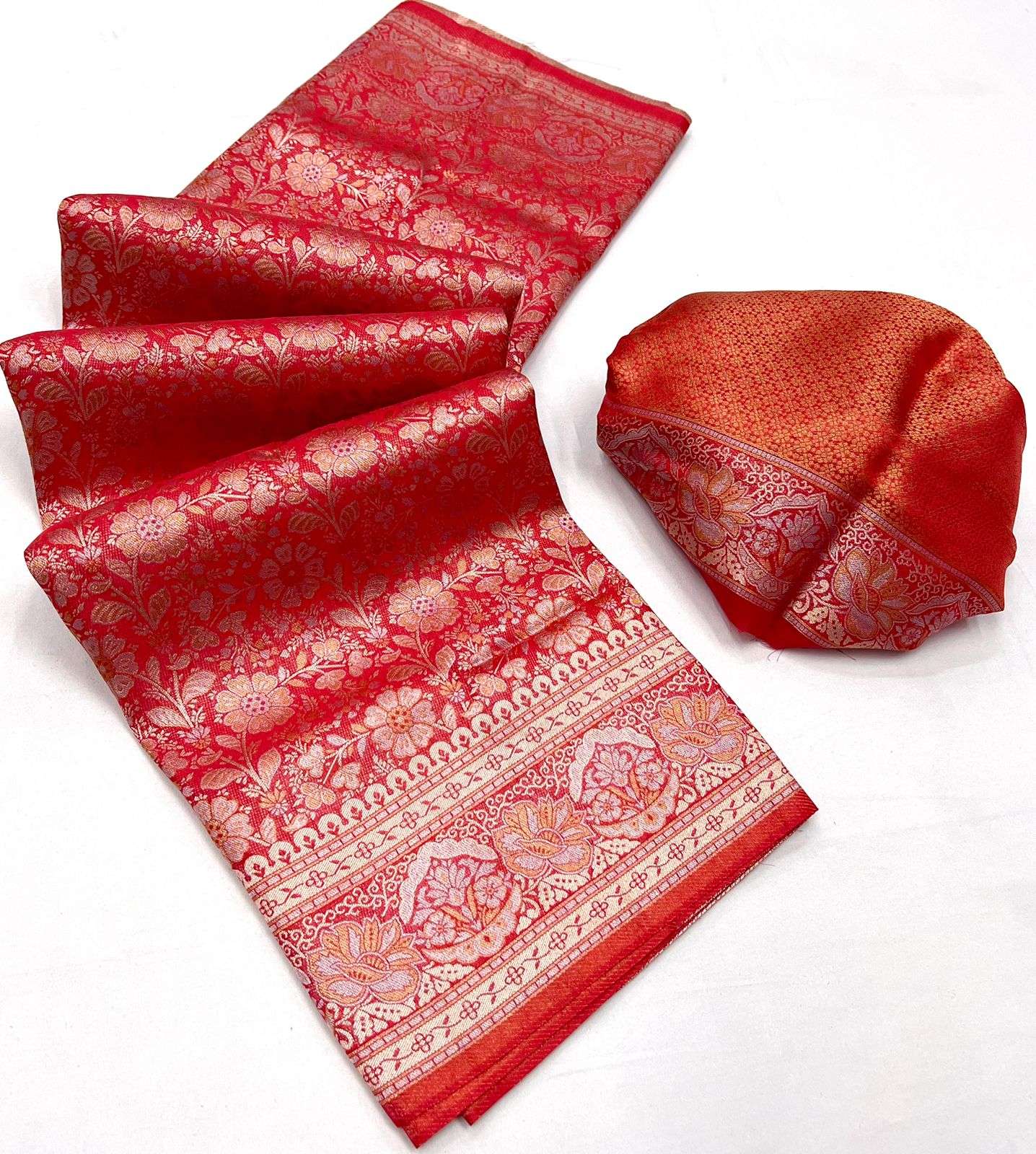 KABBY SILK  BY ASLIWHOLESALE FANCY NYLON  HANDLOOM WEAVING SILK SAREES