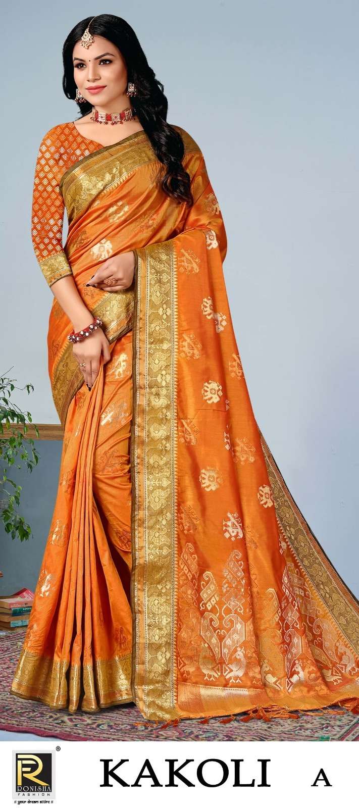 KAKOLI BY RONISHA FASHION DESIGNER BANARASI SILK SAREES