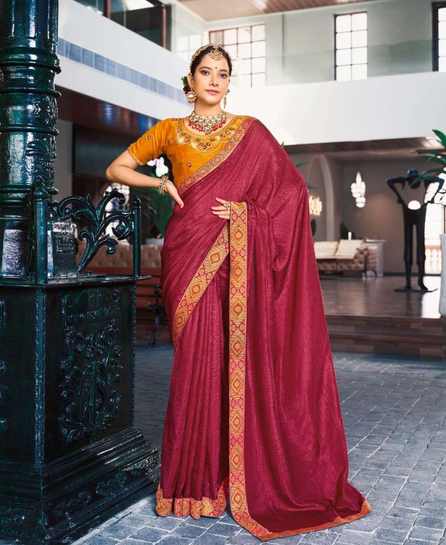  KASTURI BY RIGHT WOMEN 81821 TO 81828  SERIES VICHITRA SILK WORK SAREES