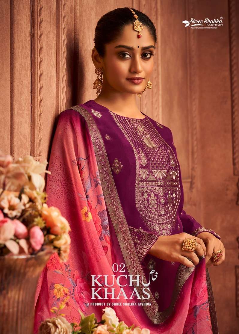 KUCH KHAAS VOL-2 BY SHREE SHALIKA FASHION 2001 TO 2008 SERIES VISCOSE DRESSES