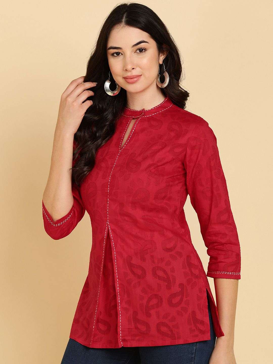 MAISHA VOL-18 BY ASLIWHOLESALE DESIGNER FACNY VISCOSE RAYON SHORT KURTA