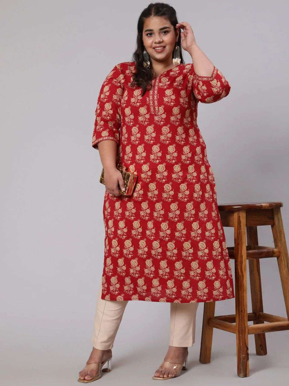 MAISHA VOL-32 BY ASLIWHOLESALE DESIGNER FACNY COTTON KURTI