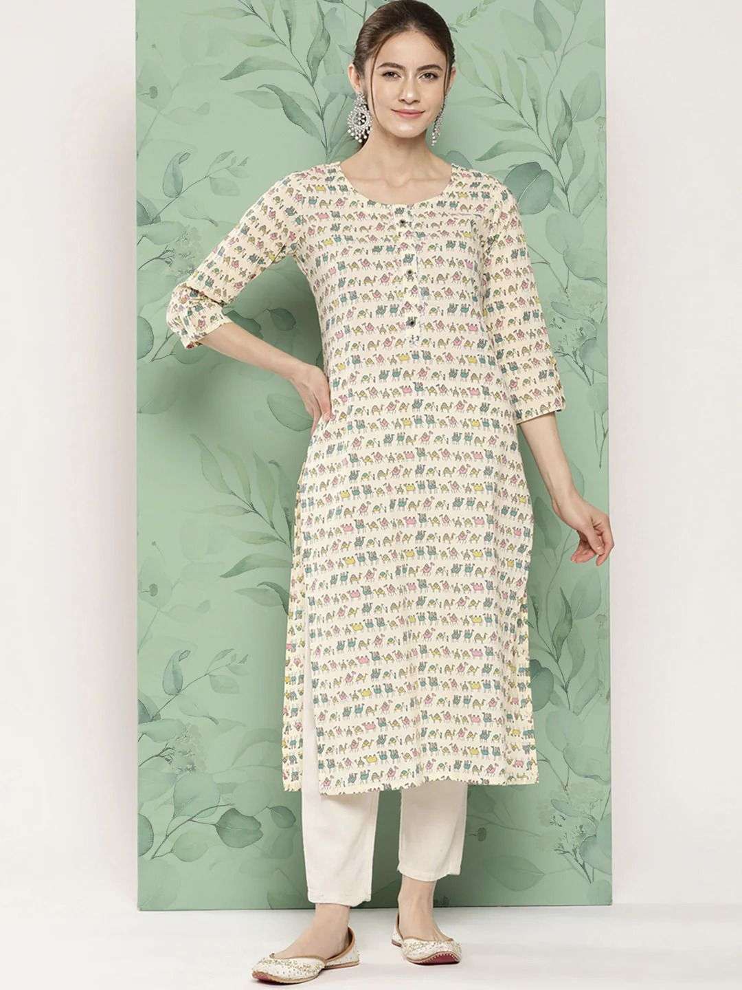 MAISHA VOL-40 BY ASLIWHOLESALE DESIGNER FACNY COTTON KURTI