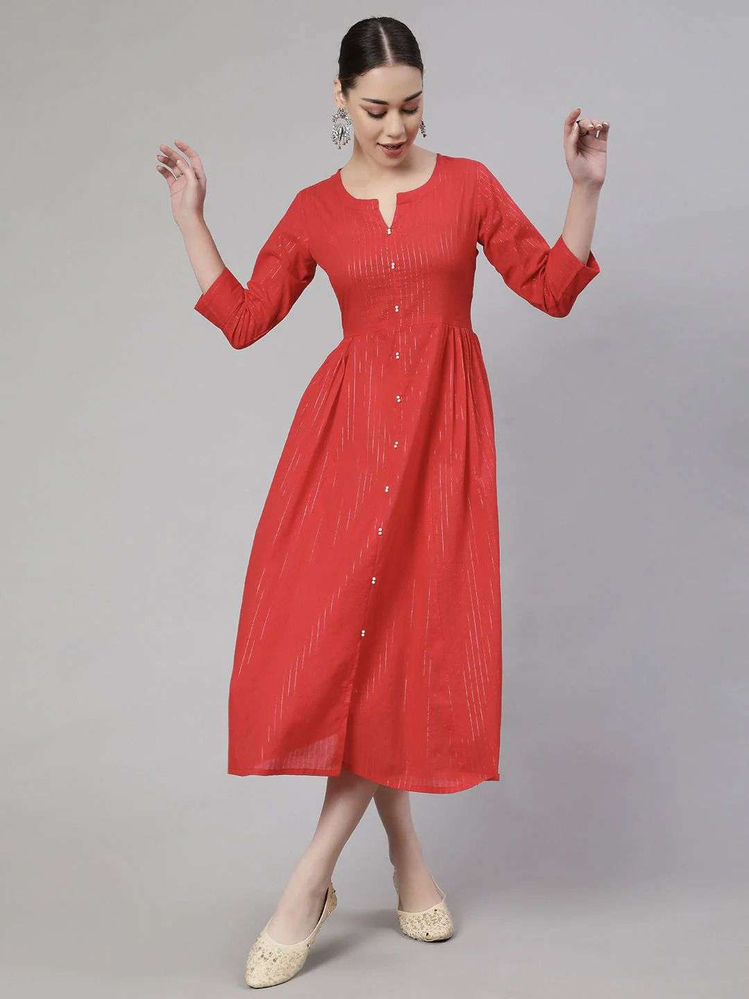 MAISHA VOL-49 BY ASLIWHOLESALE DESIGNER FACNY COTTON KURTI