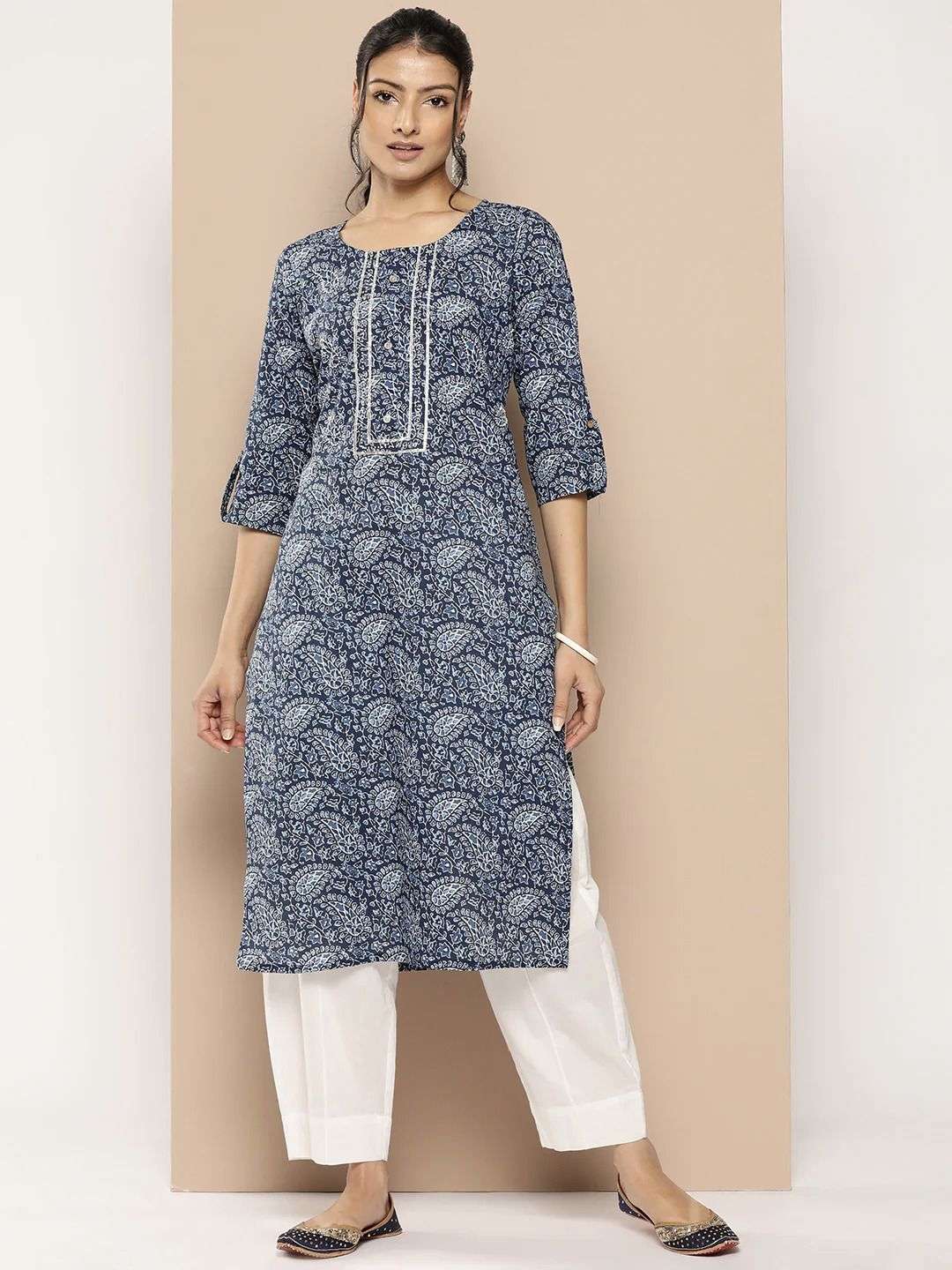 MAISHA VOL-89 BY ASLIWHOLESALE DESIGNER FACNY COTTON KURTI