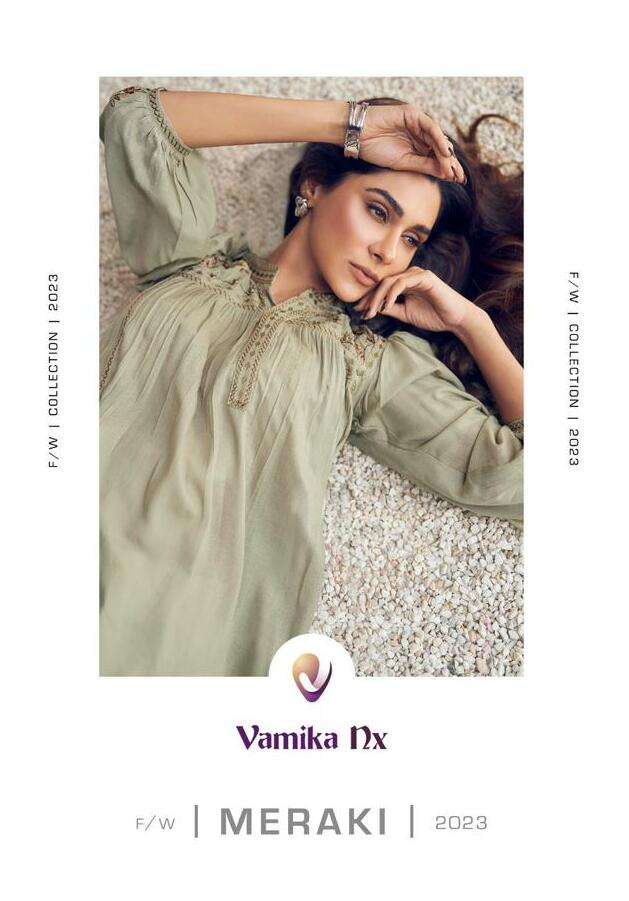 MERAKI BY VAMIKA NX 401 TO 406 SERIES HEAVY RAYON WORK TOPS