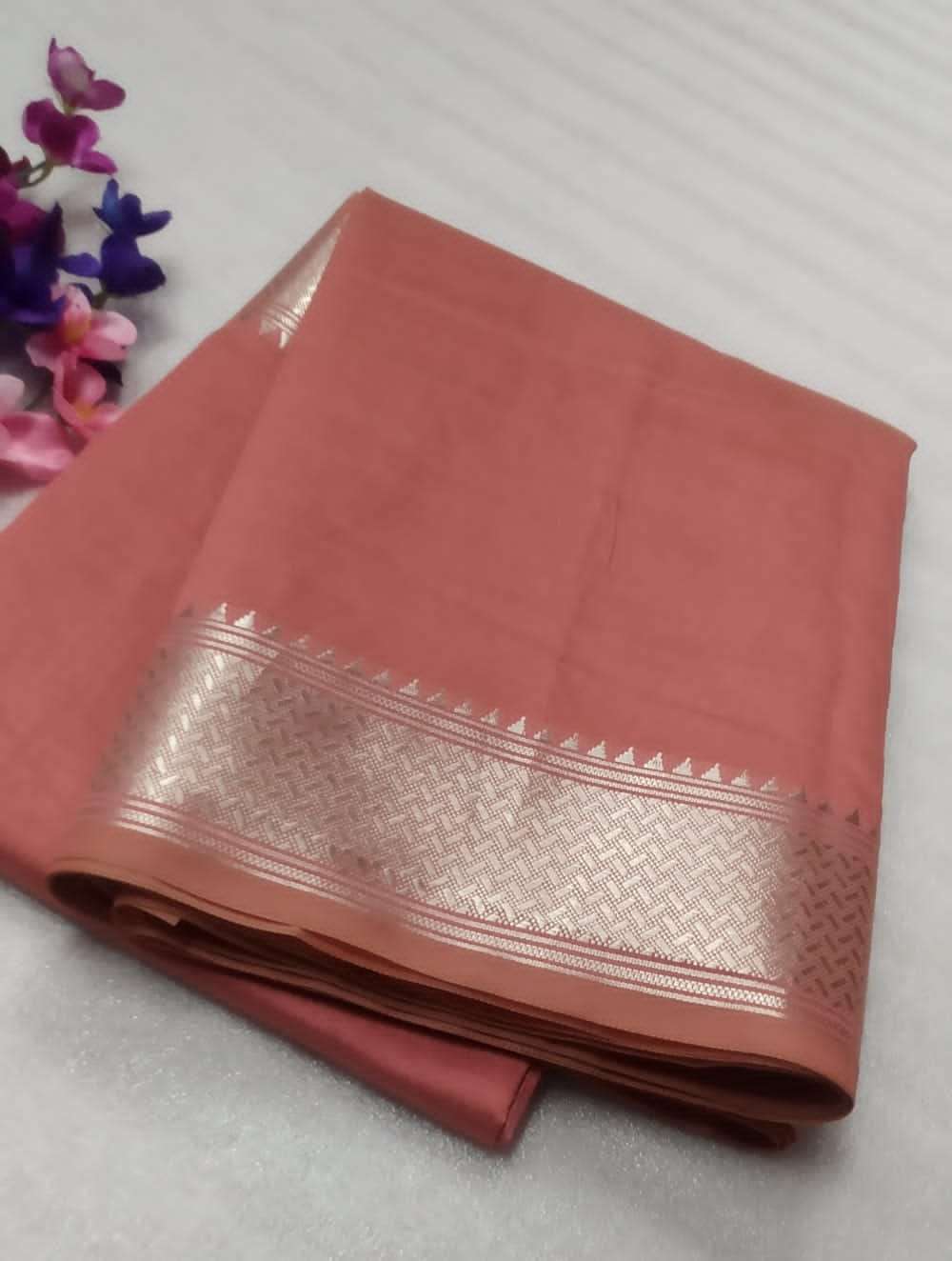 MERAKI VOL-4 BY ASLIWHOLESALE DESIGNER SOFT ASSAM SILK SAREES