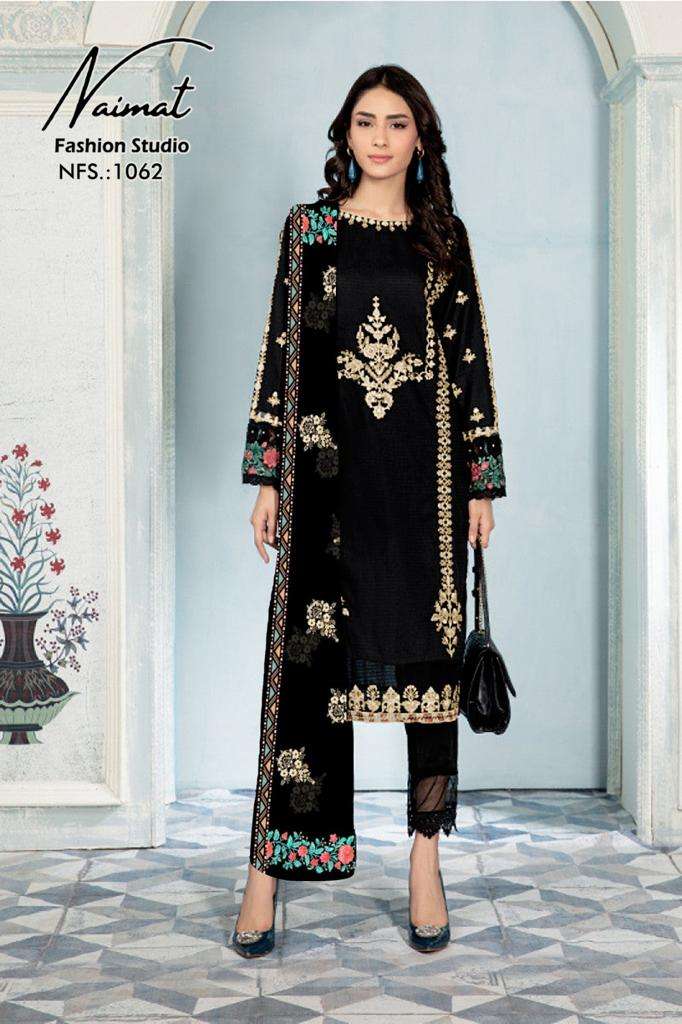 NFS 1062 COLOURS BY NAIMAT FASHION STUDIO PURE FAUX STITCHED PAKISTANI DRESSES