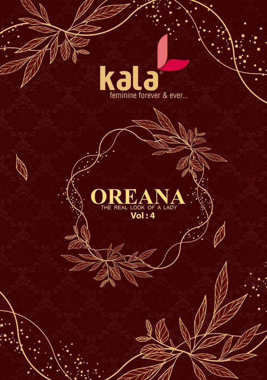 OREANA VOL-4 BY KALA 4001 TO 4012 SERIES COTTON PRINT DRESSES