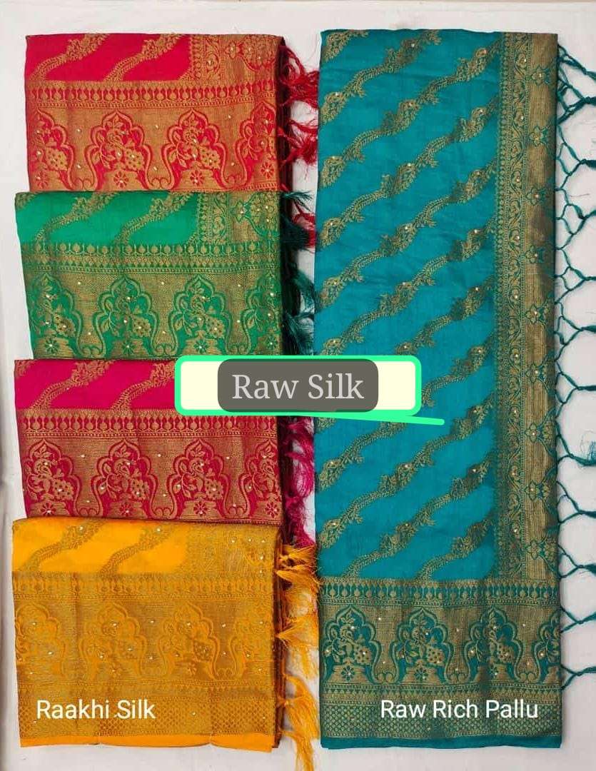 RAAKHI SILK VOL-2 BY NEELKAMAL SAREES INDIAN LATEST DESIGNER SILK SAREES